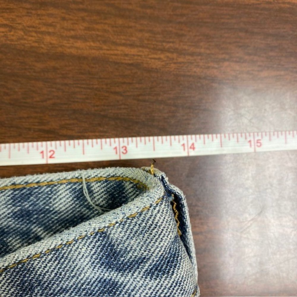 NWT Nasty Gal Distressed To Impress Raw Hem Jeans, Size‎ 6 - Picture 12 of 13